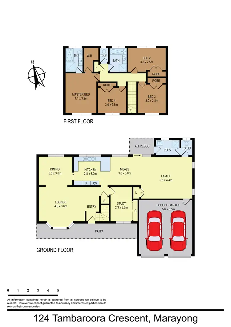 Floorplan of Homely house listing, 124 Tambaroora Crescent, Marayong NSW 2148