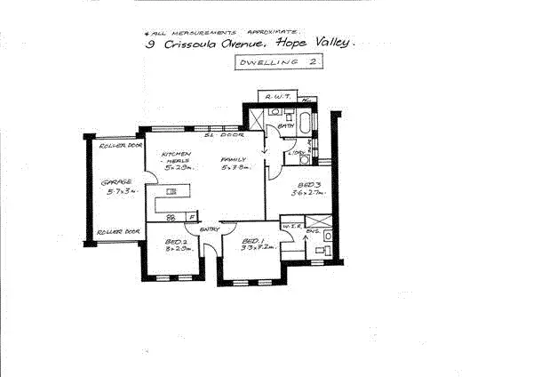 Floorplan of Homely house listing, 9B Crissoula Avenue, Hope Valley SA 5090