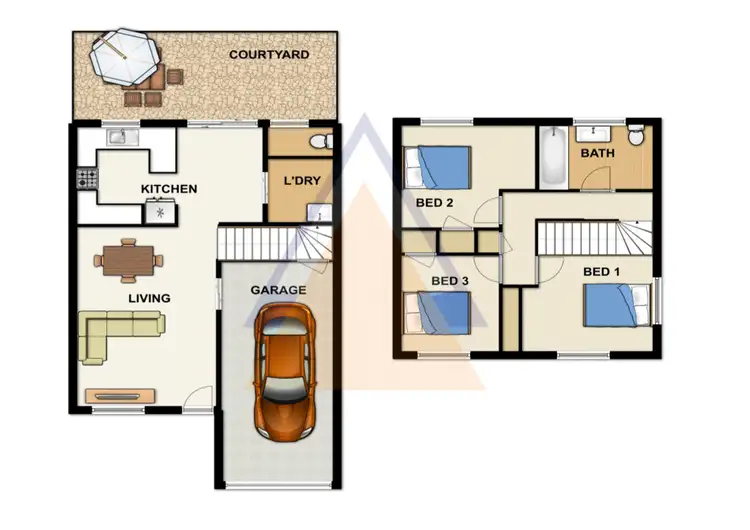 Floorplan of Homely house listing, 83/11 Gomana Street, Slacks Creek QLD 4127