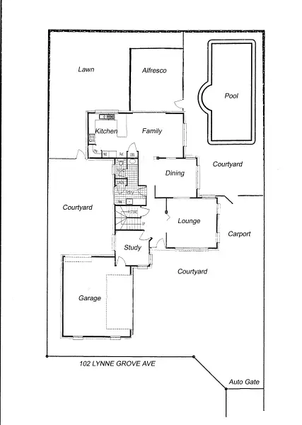 Floorplan of Homely house listing, 102 Lynne Grove Avenue, Corinda QLD 4075