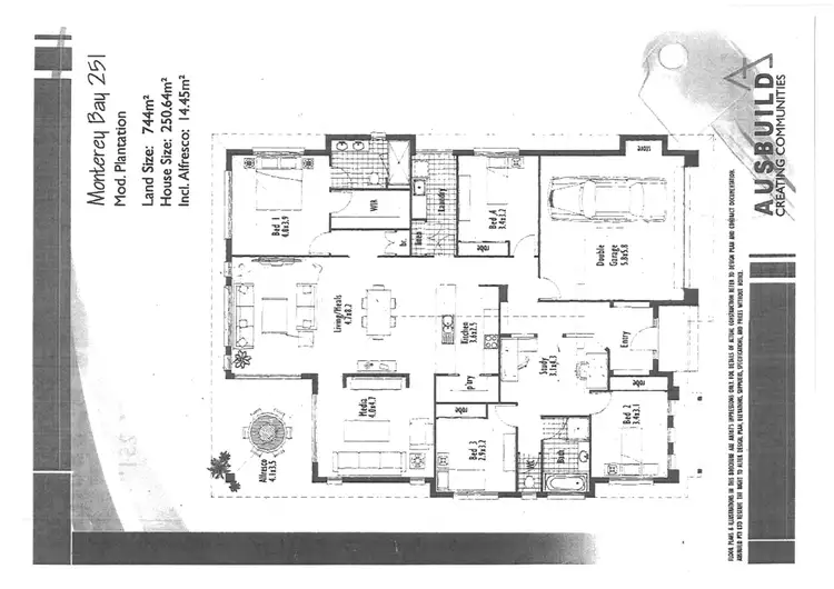 Floorplan of Homely house listing, 6 Killarney Court, Ormeau QLD 4208