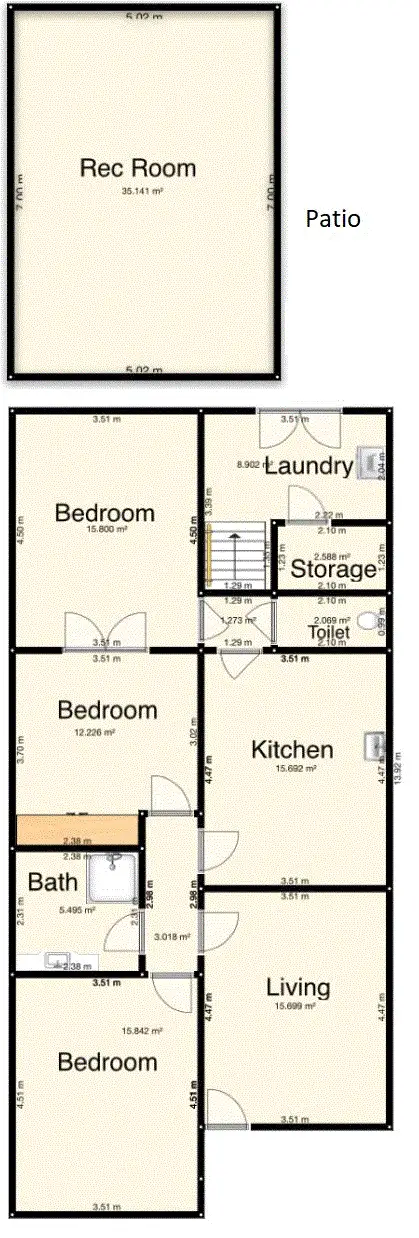 Floorplan of Homely house listing, 94 Mcilwraith Avenue, Norman Park QLD 4170