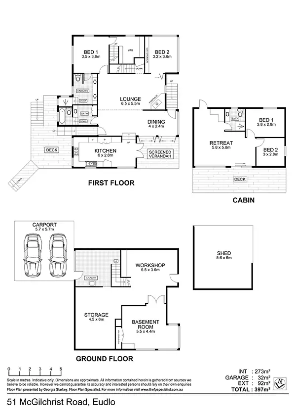 Floorplan of Homely rural property listing, 51 McGilchrist Road, Eudlo QLD 4554