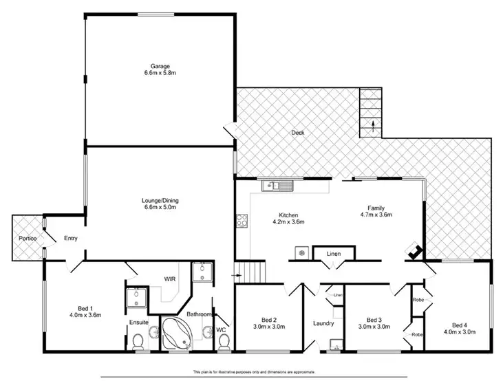 Floorplan of Homely house listing, 13 Magnolia Place, Port Macquarie NSW 2444