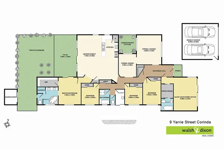 Floorplan of Homely house listing, 9 YARRIE Street, Corinda QLD 4075