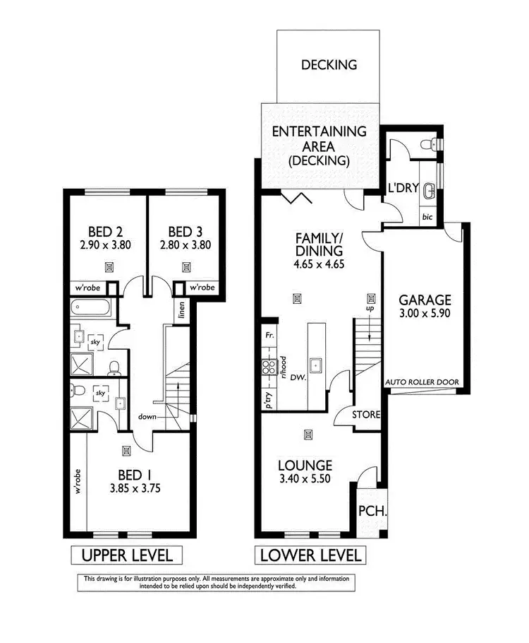 Floorplan of Homely unit listing, 3/48 Garfield Avenue, Kurralta Park SA 5037