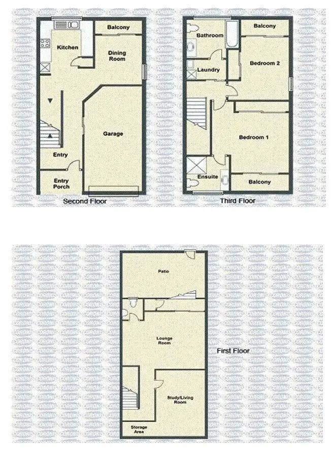 Floorplan of Homely unit listing, 9/141 Enoggera Terrace, Paddington QLD 4064