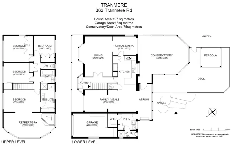 Floorplan of Homely house listing, 363 Tranmere Rd, Tranmere TAS 7018
