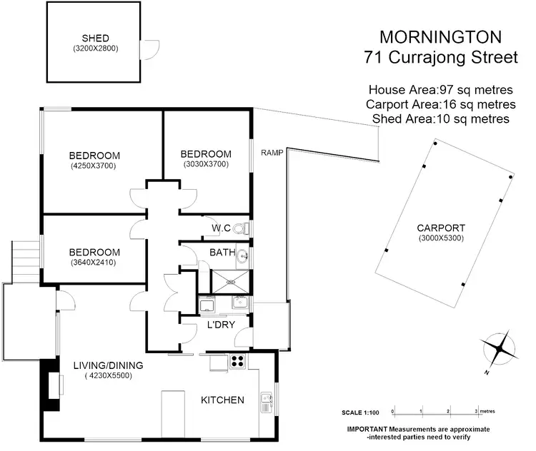 Floorplan of Homely house listing, 71 Currajong St, Mornington TAS 7018