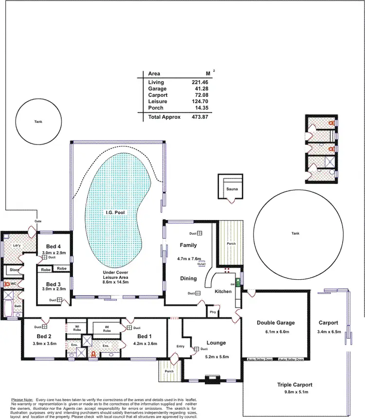 Floorplan of Homely rural property listing, 339 Upper Penneys Hill Road, Onkaparinga Hills SA 5163