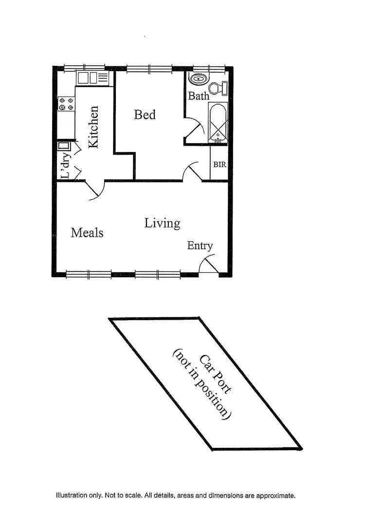 Floorplan of Homely apartment listing, 12/49 Clarence Street, Elsternwick VIC 3185