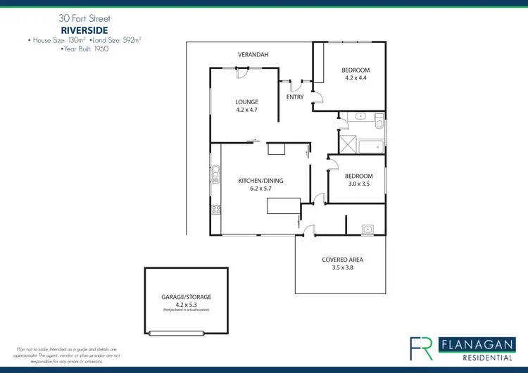 Floorplan of Homely house listing, 30 Fort Street, Riverside TAS 7250