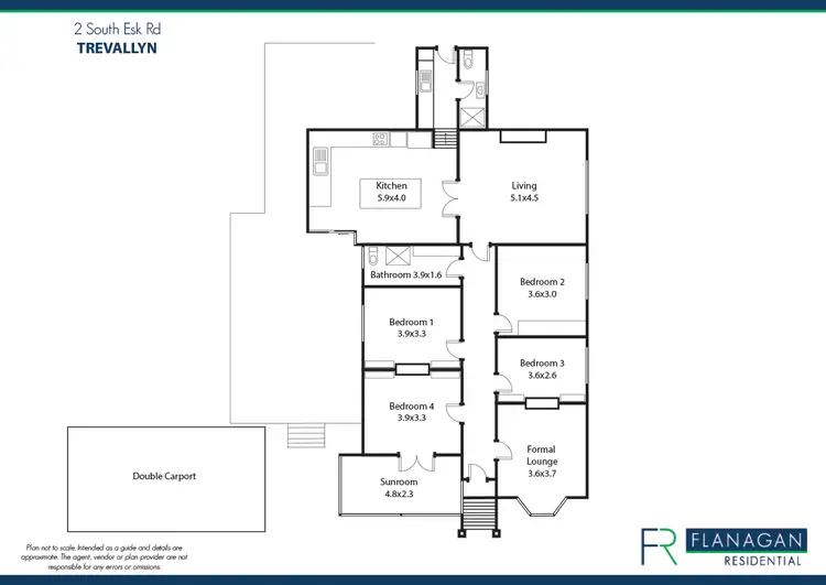 Floorplan of Homely house listing, 2 South Esk Road, Trevallyn TAS 7250