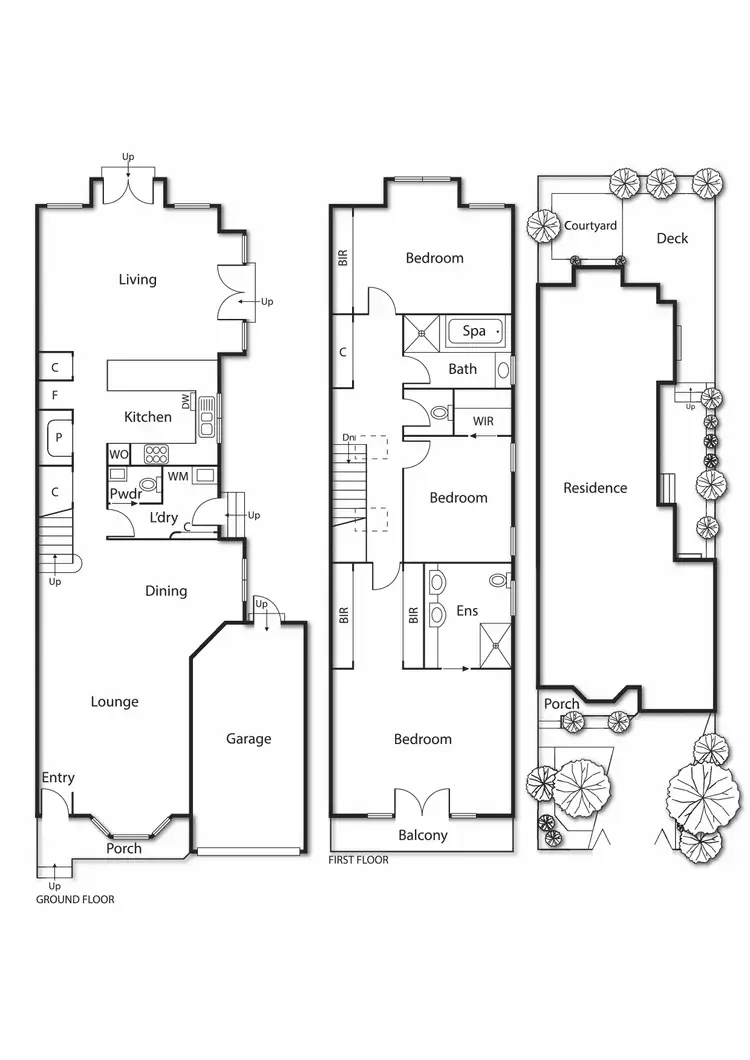 Floorplan of Homely house listing, 11b Louis Street, Glen Iris VIC 3146