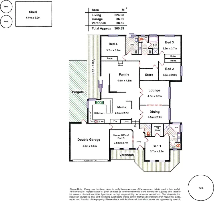Floorplan of Homely rural property listing, Address available on request