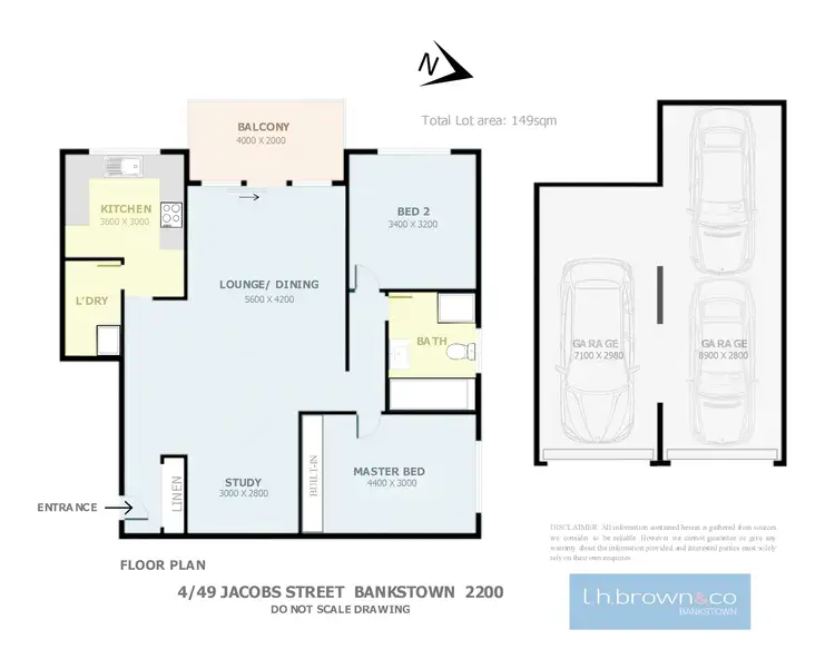 Floorplan of Homely apartment listing, 4/49 Jacobs St, Bankstown NSW 2200