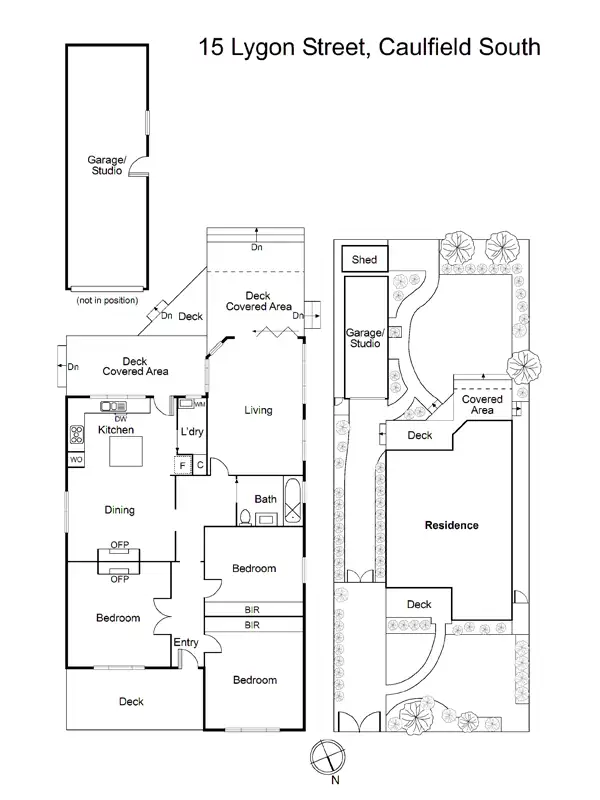 Floorplan of Homely house listing, 15 Lygon Street, Caulfield South VIC 3162