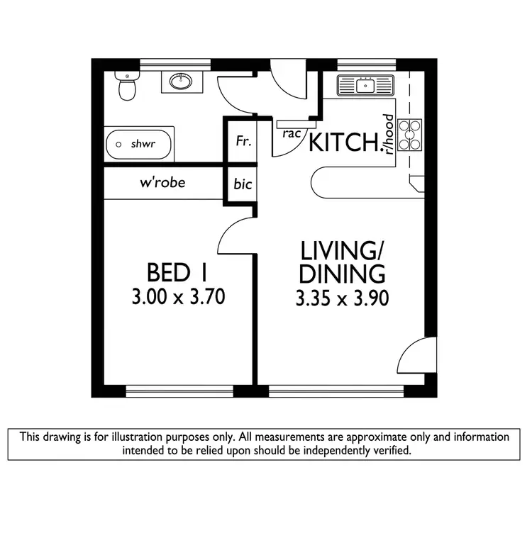 Floorplan of Homely unit listing, 6/44 Mortimer Street, Kurralta Park SA 5037