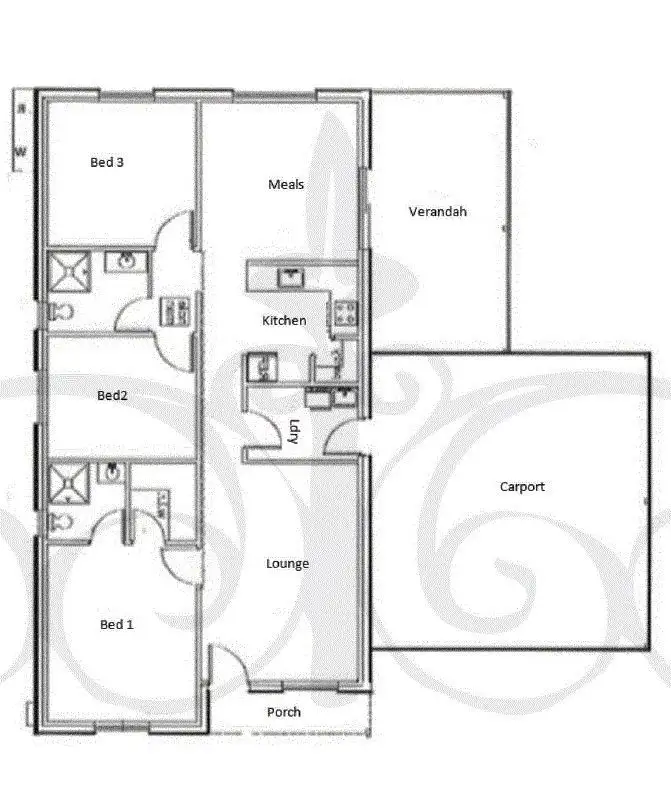 Floorplan of Homely house listing, 88B Hindmarsh Road, Murray Bridge SA 5253