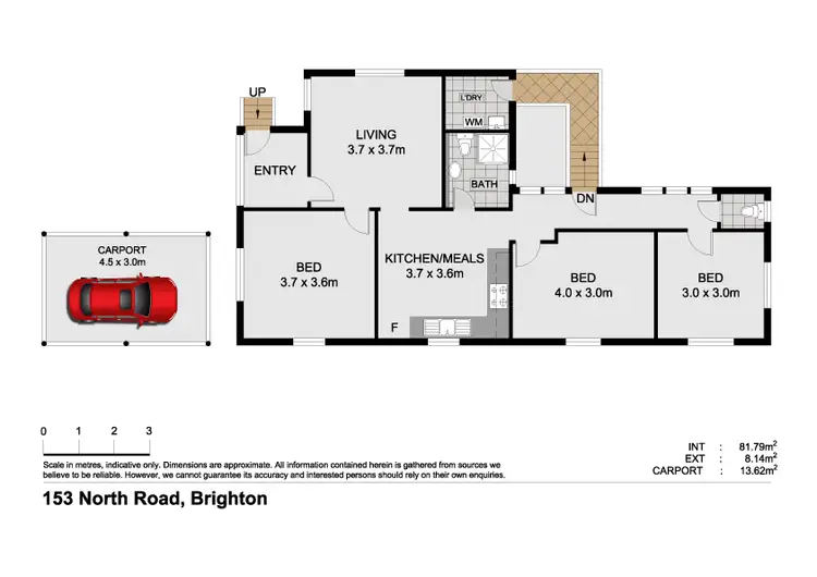 Floorplan of Homely house listing, 153 North Road, Brighton QLD 4017