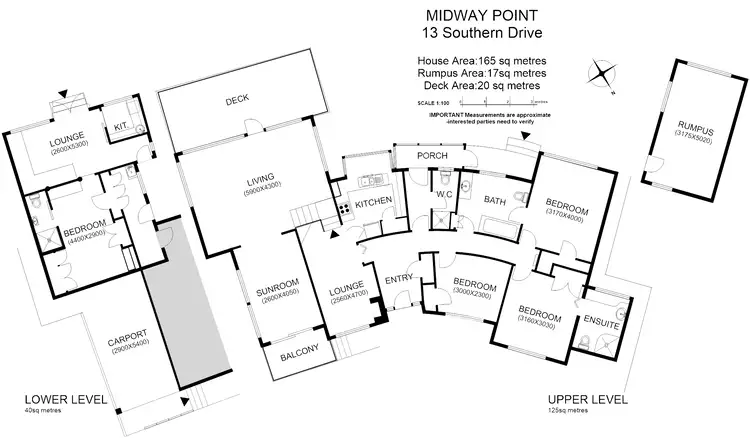 Floorplan of Homely house listing, 13 Southern Dr, Midway Point TAS 7171