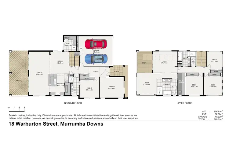 Floorplan of Homely house listing, 18 Warburton St, Murrumba Downs QLD 4503