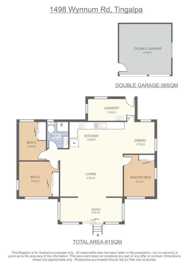 Floorplan of Homely house listing, 1498 Wynnum Rd, Tingalpa QLD 4173