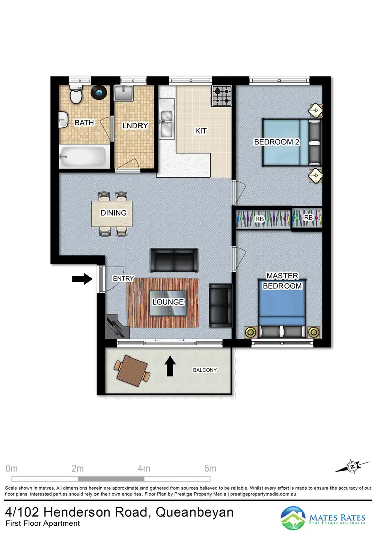 Floorplan of Homely unit listing, 4/102 Henderson Road, Queanbeyan NSW 2620