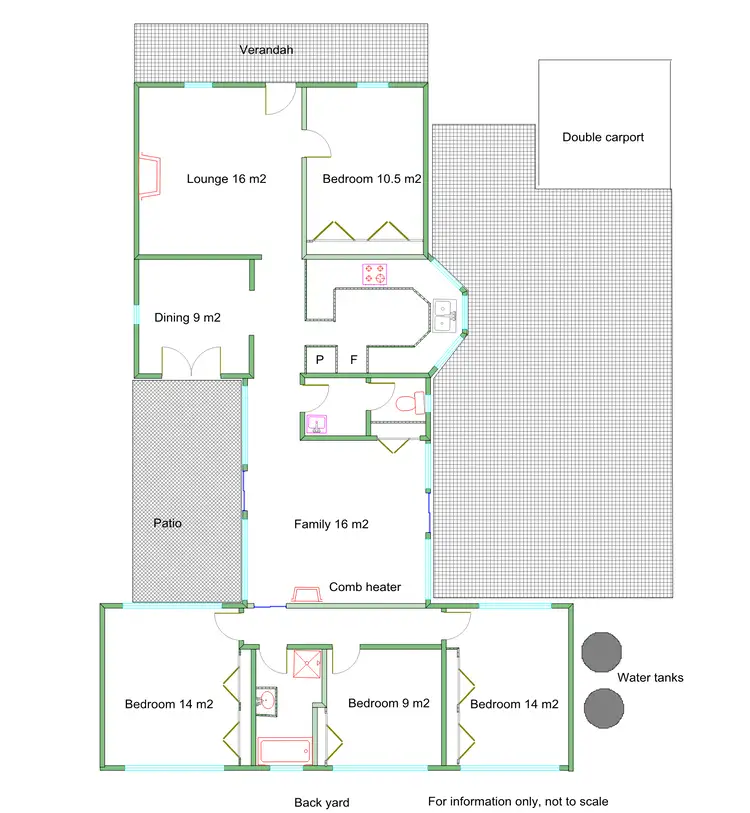 Floorplan of Homely house listing, 66 Barkly Street, Benalla VIC 3672