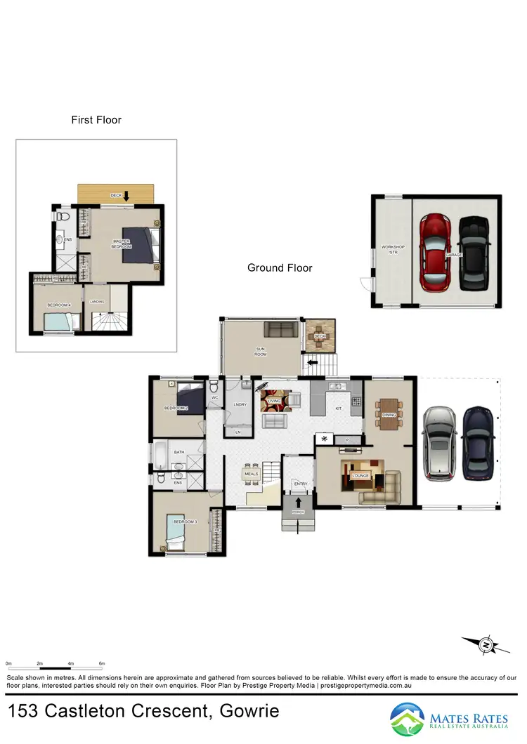 Floorplan of Homely house listing, 153 Castleton Crescent, Gowrie ACT 2904