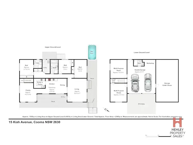 Floorplan of Homely house listing, 15 Kiah Ave, Cooma NSW 2630