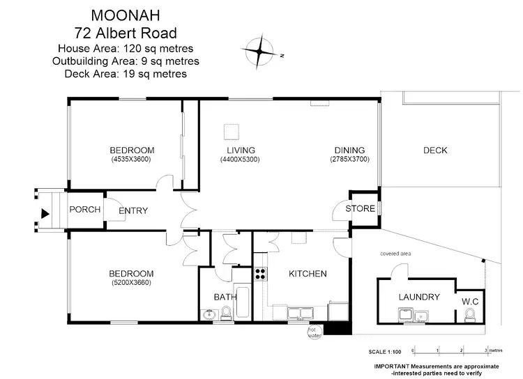 Floorplan of Homely house listing, 72 Albert Rd, Moonah TAS 7009