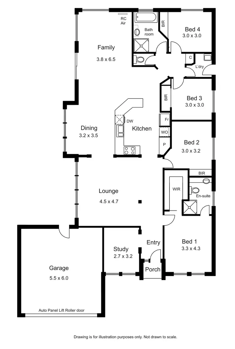 Floorplan of Homely house listing, 1 Lauren Court, Gisborne VIC 3437