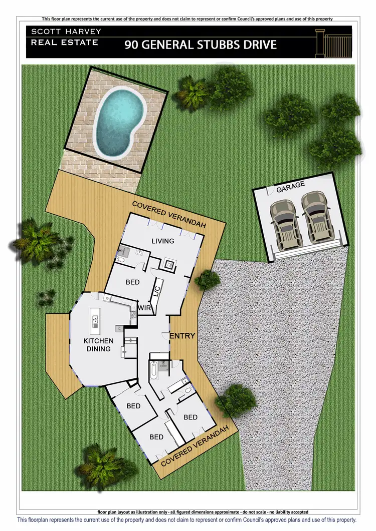 Floorplan of Homely house listing, 90 General Stubbs Drive, Rosebank NSW 2480