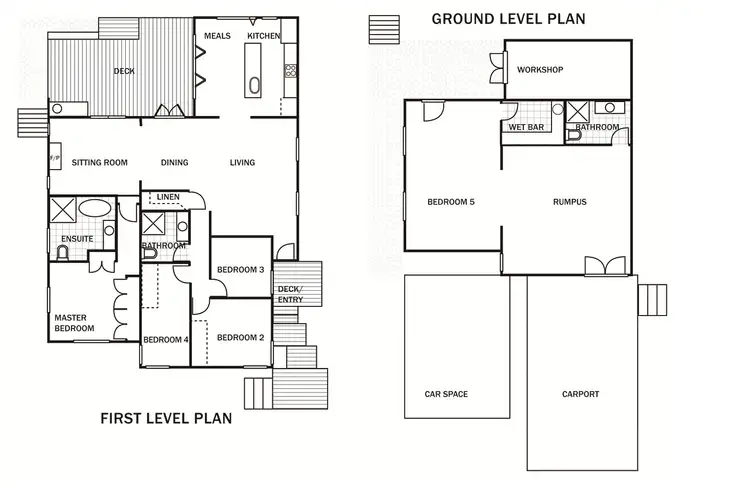 Floorplan of Homely house listing, 55 Keble Street, Corinda QLD 4075