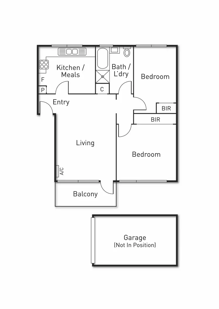 Floorplan of Homely apartment listing, 6/50 Leura Grove, Hawthorn East VIC 3123