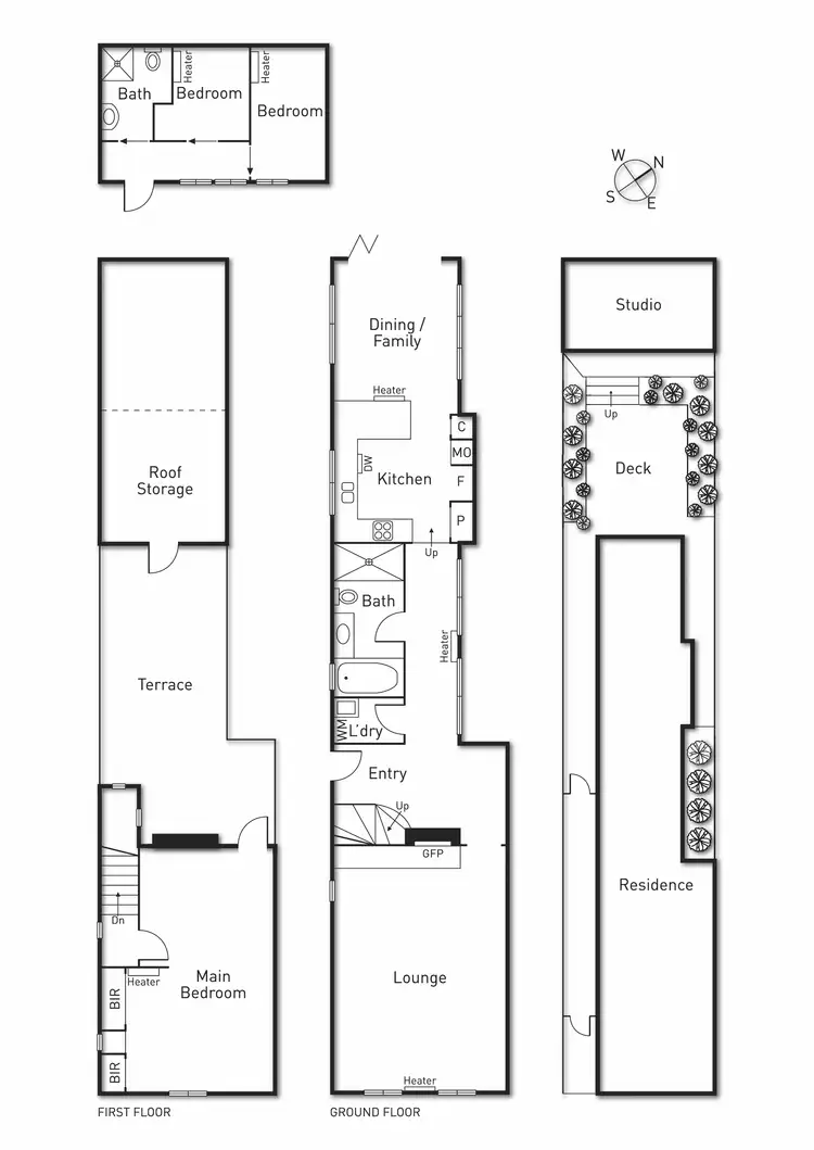Floorplan of Homely house listing, 311 Nott Street, Port Melbourne VIC 3207