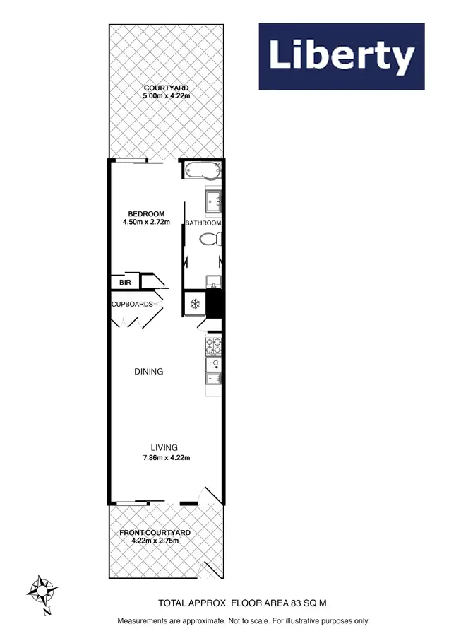 Floorplan of Homely unit listing, 408/12 Danks Street, Waterloo NSW 2017