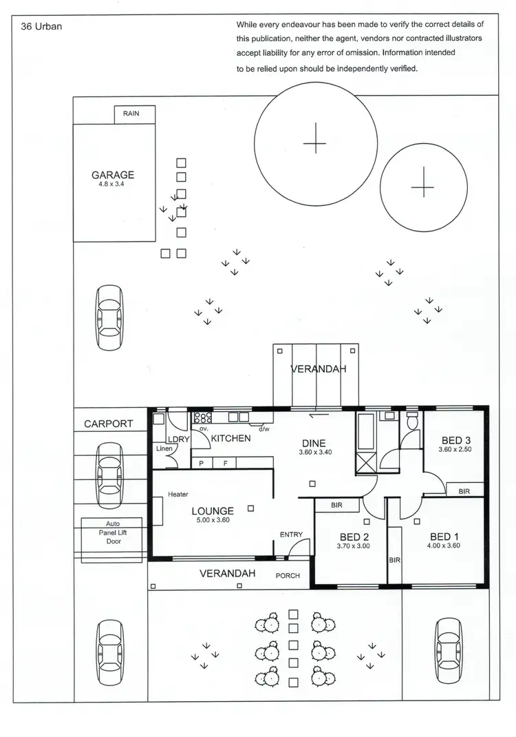 Floorplan of Homely house listing, 26 Urban Ave, Paradise SA 5075