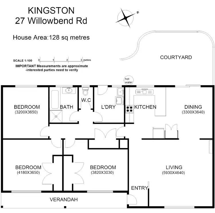 Floorplan of Homely house listing, 27 Willowbend Rd, Kingston TAS 7050