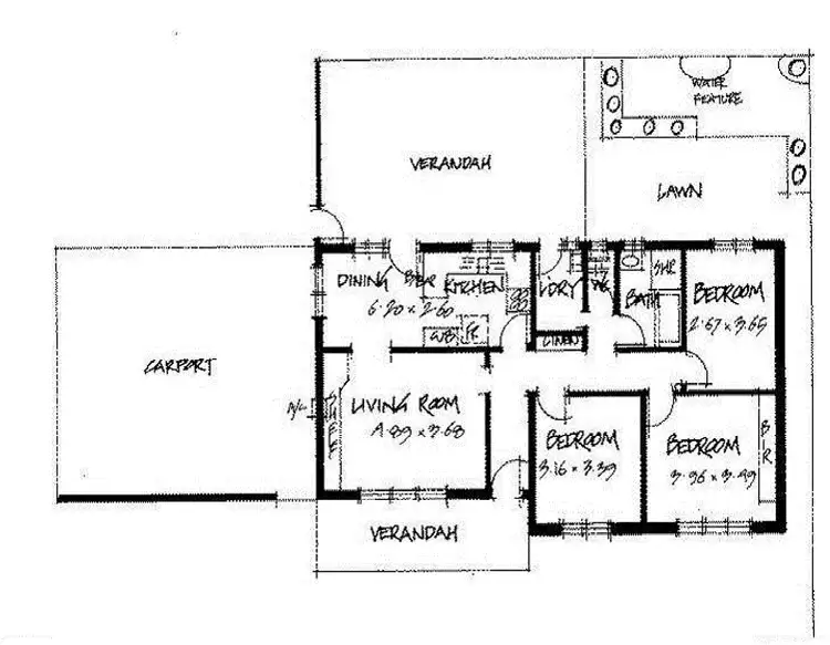 Floorplan of Homely house listing, 1 Eyre Crescent, Valley View SA 5093