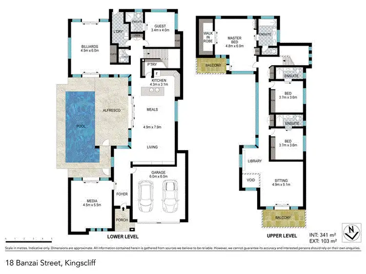Floorplan of Homely house listing, 18 Banzai Street, Kingscliff NSW 2487