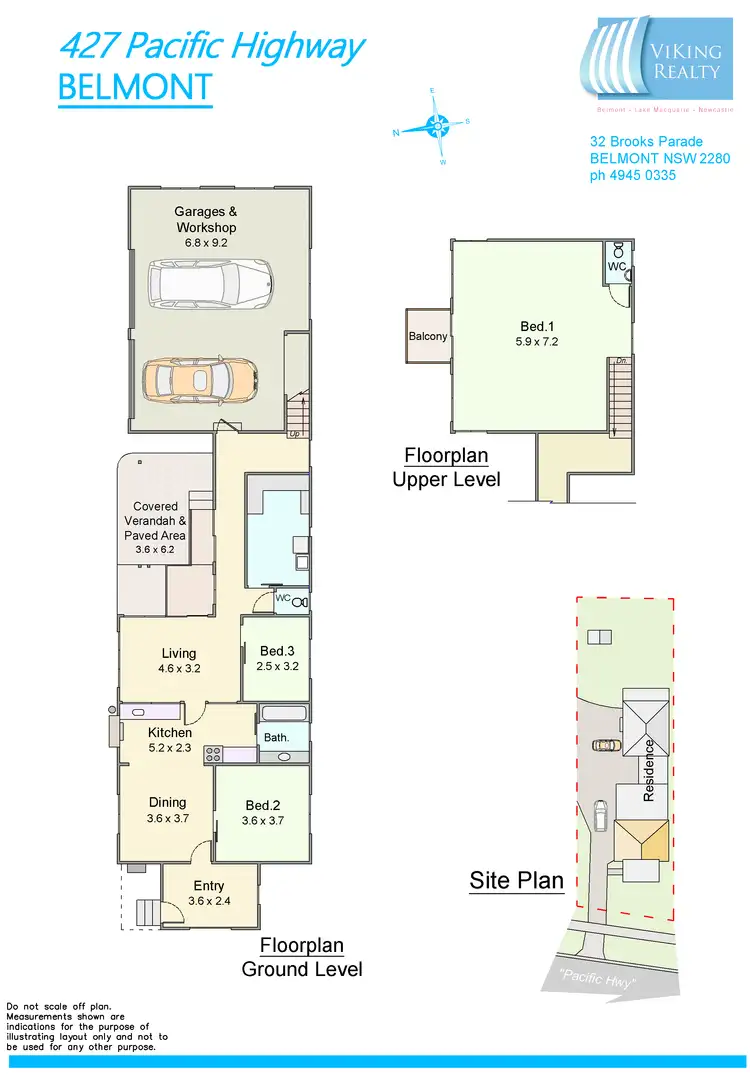Floorplan of Homely house listing, 427 Pacific Hwy, Belmont NSW 2280