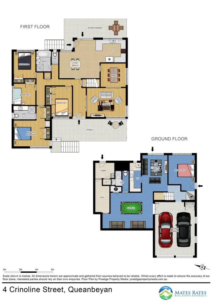 Floorplan of Homely house listing, 4 Crinoline Street, Queanbeyan NSW 2620