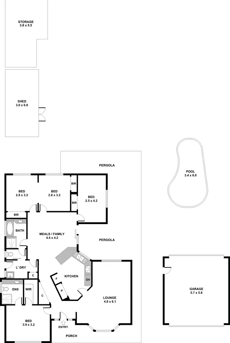 Floorplan of Homely house listing, 69 Nelson Road, Lilydale VIC 3140