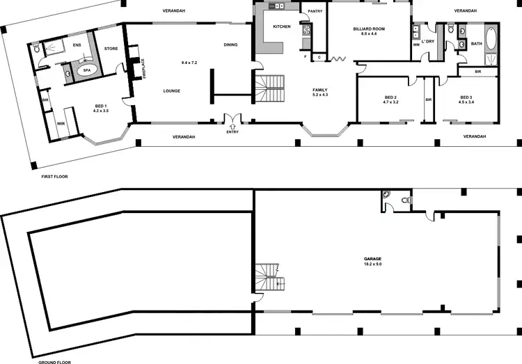 Floorplan of Homely house listing, 5-6 Bailey Views Court, Narre Warren North VIC 3804