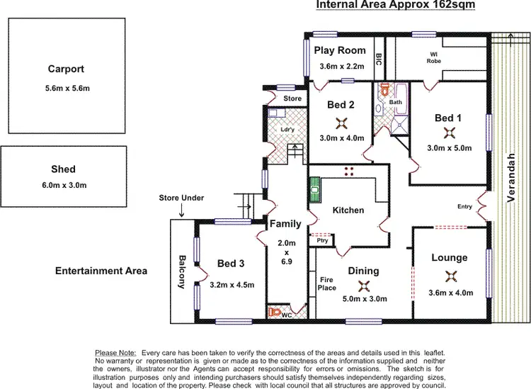 Floorplan of Homely house listing, 279 Main Road, Hawthorndene SA 5051