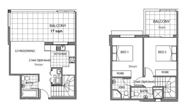 Floorplan of Homely apartment listing, 18/32 Station Street, Dundas NSW 2117