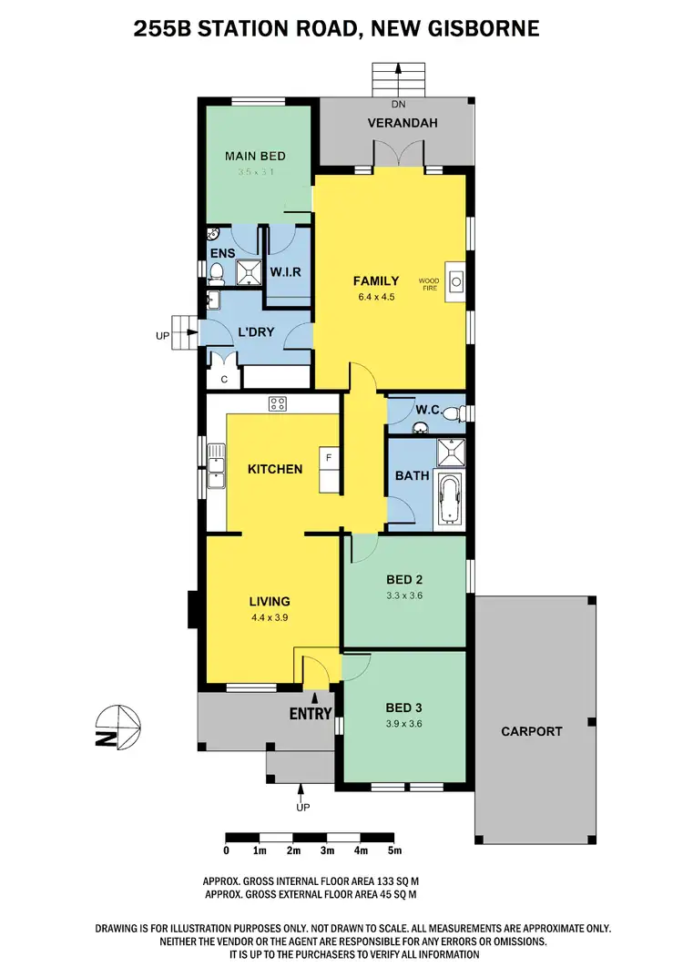 Floorplan of Homely house listing, 255B Station Road, New Gisborne VIC 3438