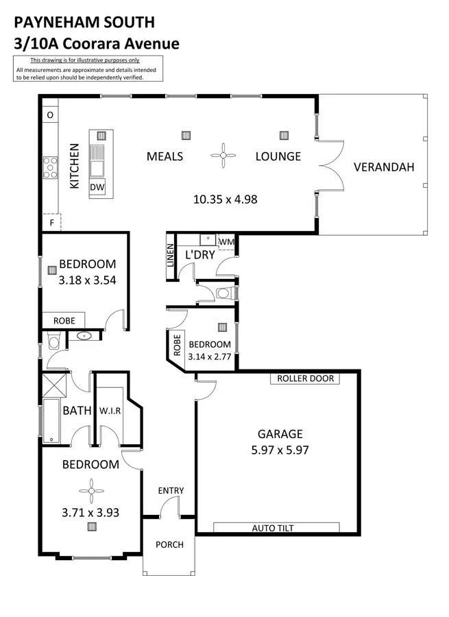 Floorplan of Homely house listing, 3/10A Coorara Avenue, Payneham South SA 5070